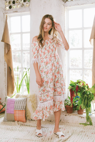 Poppy Bonfire Dress