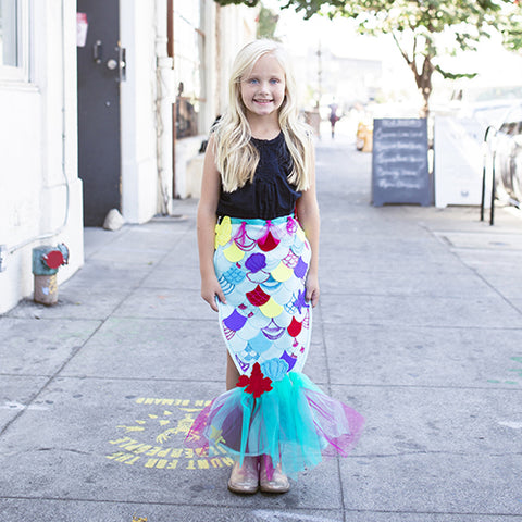 Make your own mermaid tail by disney and seedling