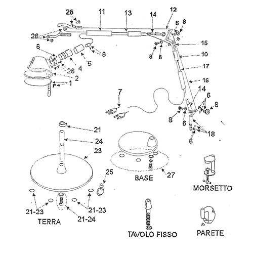 Wat Voorouder Overzicht Tolomeo Classic Table Task Lamp PARTS by Artemide – Amusespot