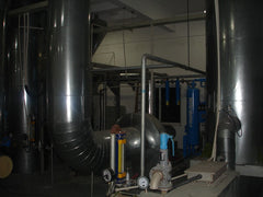 Vacuum blowers at the Eurow microfiber yarn production facility