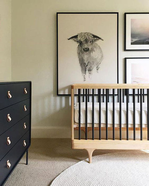 nursery design with art