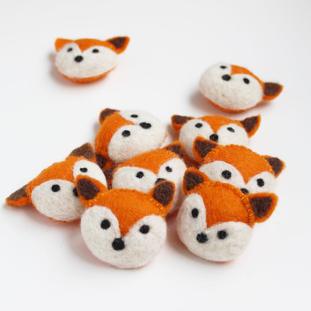 felt animal fox