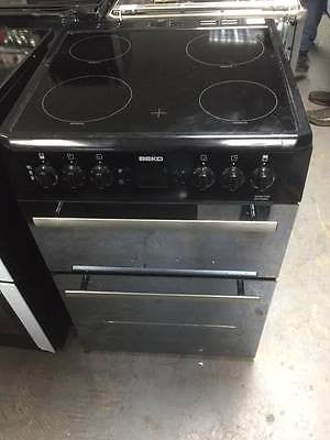 double oven electric cooker