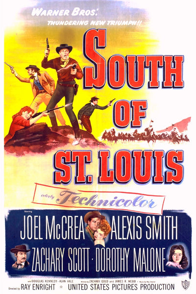South Of St. Louis (1949) - Joel McCrea DVD – Elvis DVD Collector & Movies Store