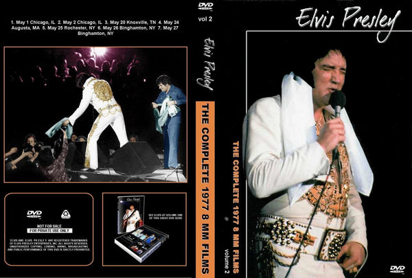 Elvis Complete 1977 8mm Films Volume 2 Dvd – Elvis Dvd Collector