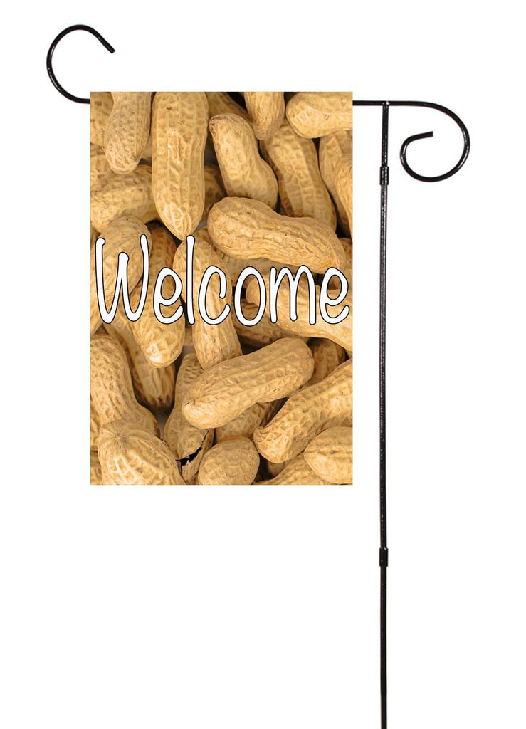 Welcome - Peanuts Garden Flag