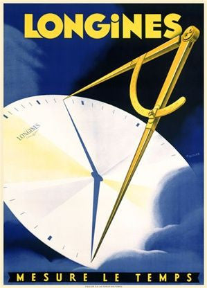 Vintage Longines Advertisement