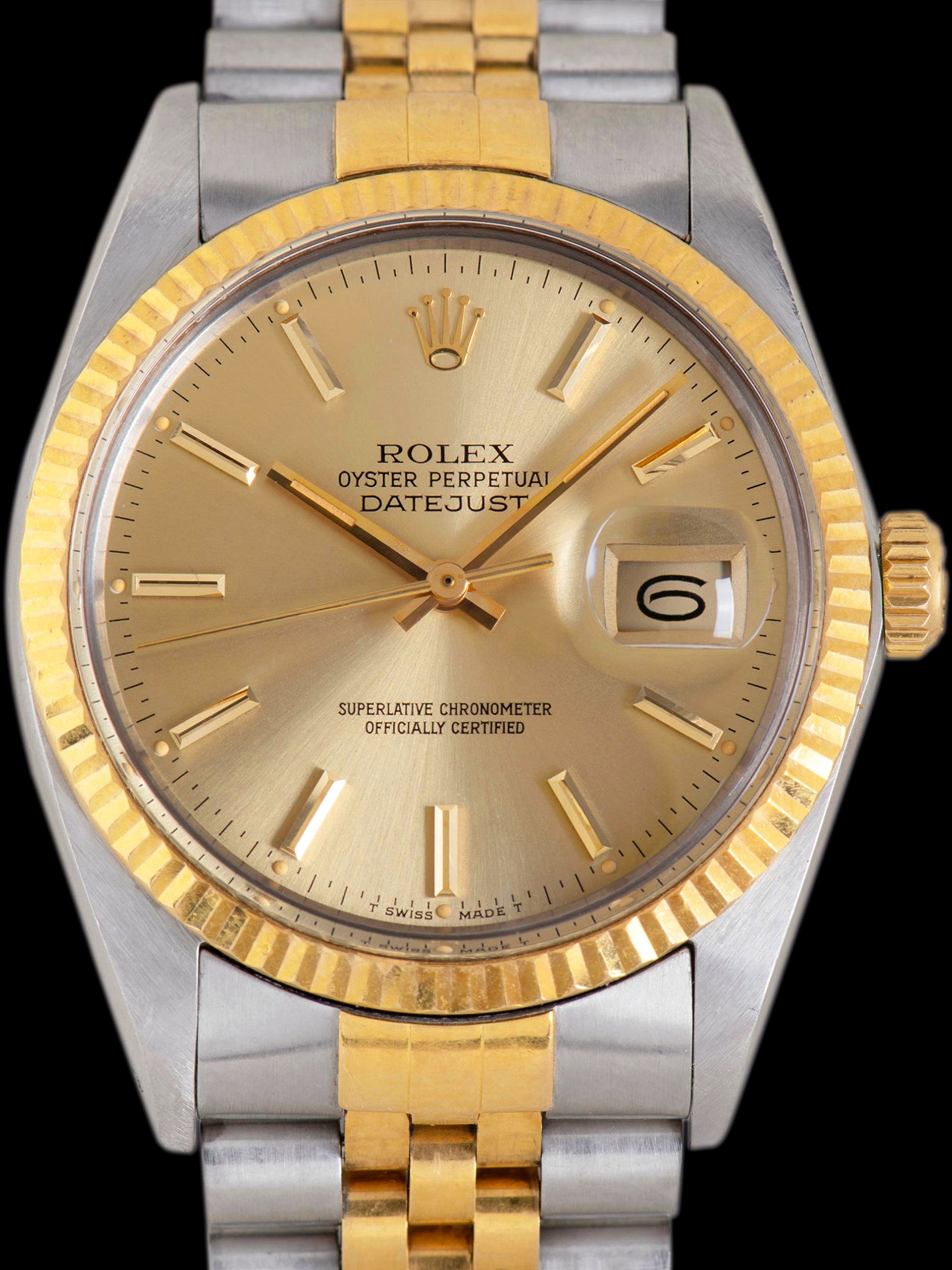 1986 Two-Tone Datejust (Ref. Champagne Dial