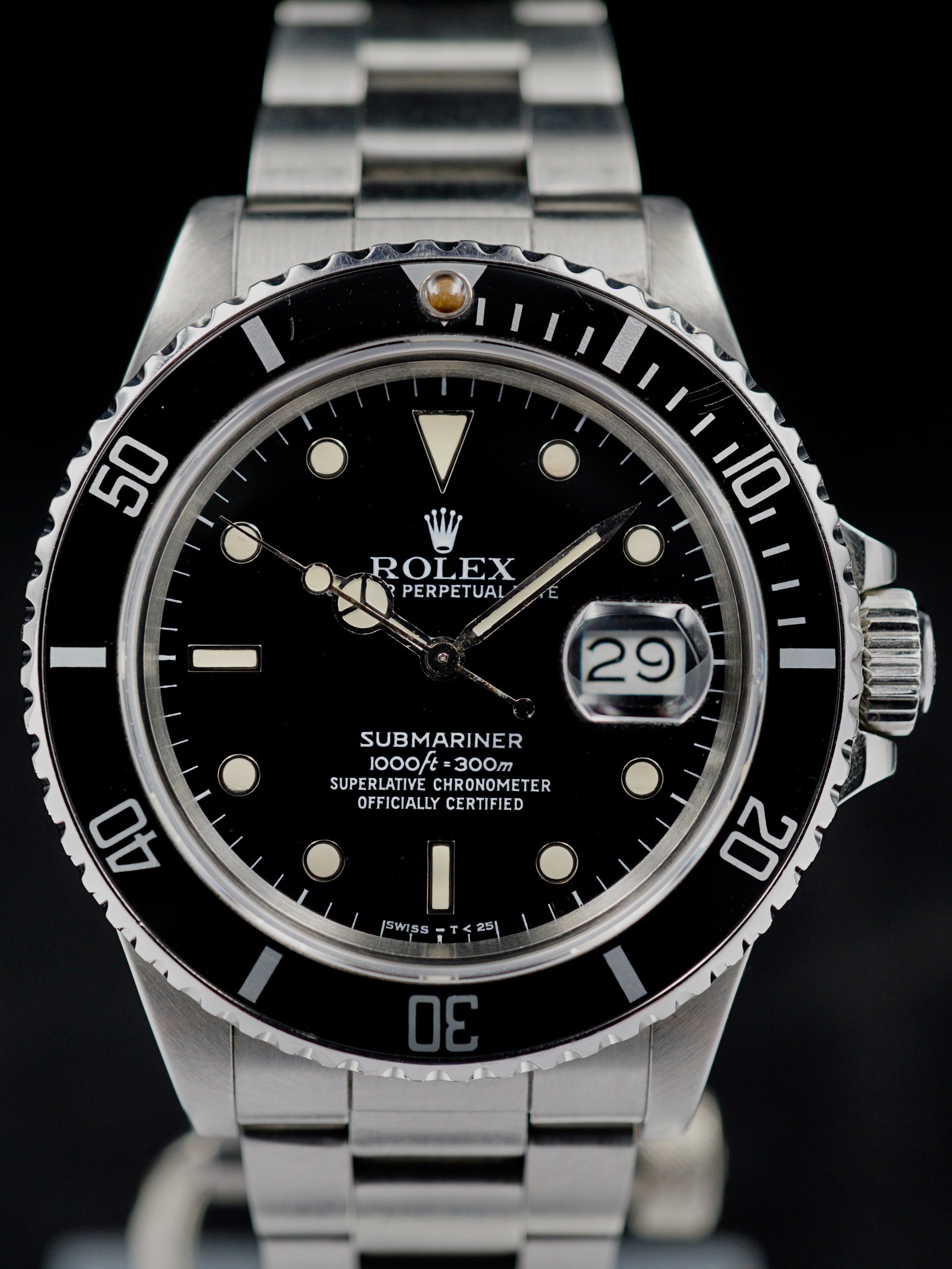 1986 rolex submariner 16800