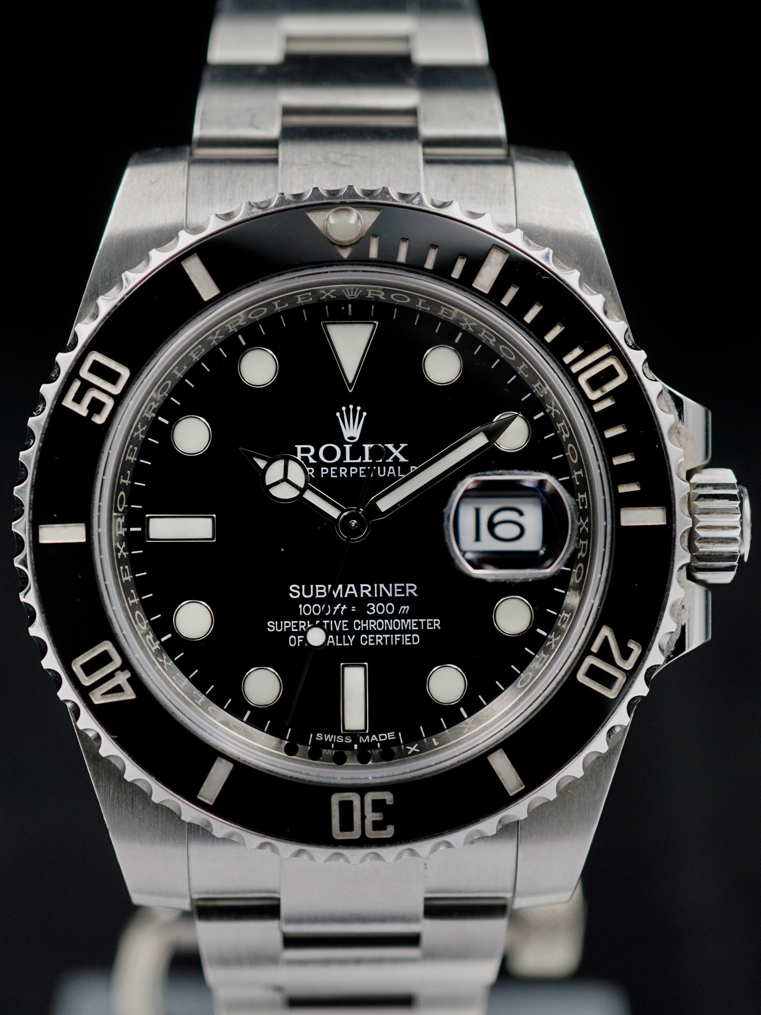 2016 Rolex Submariner Date Ref 