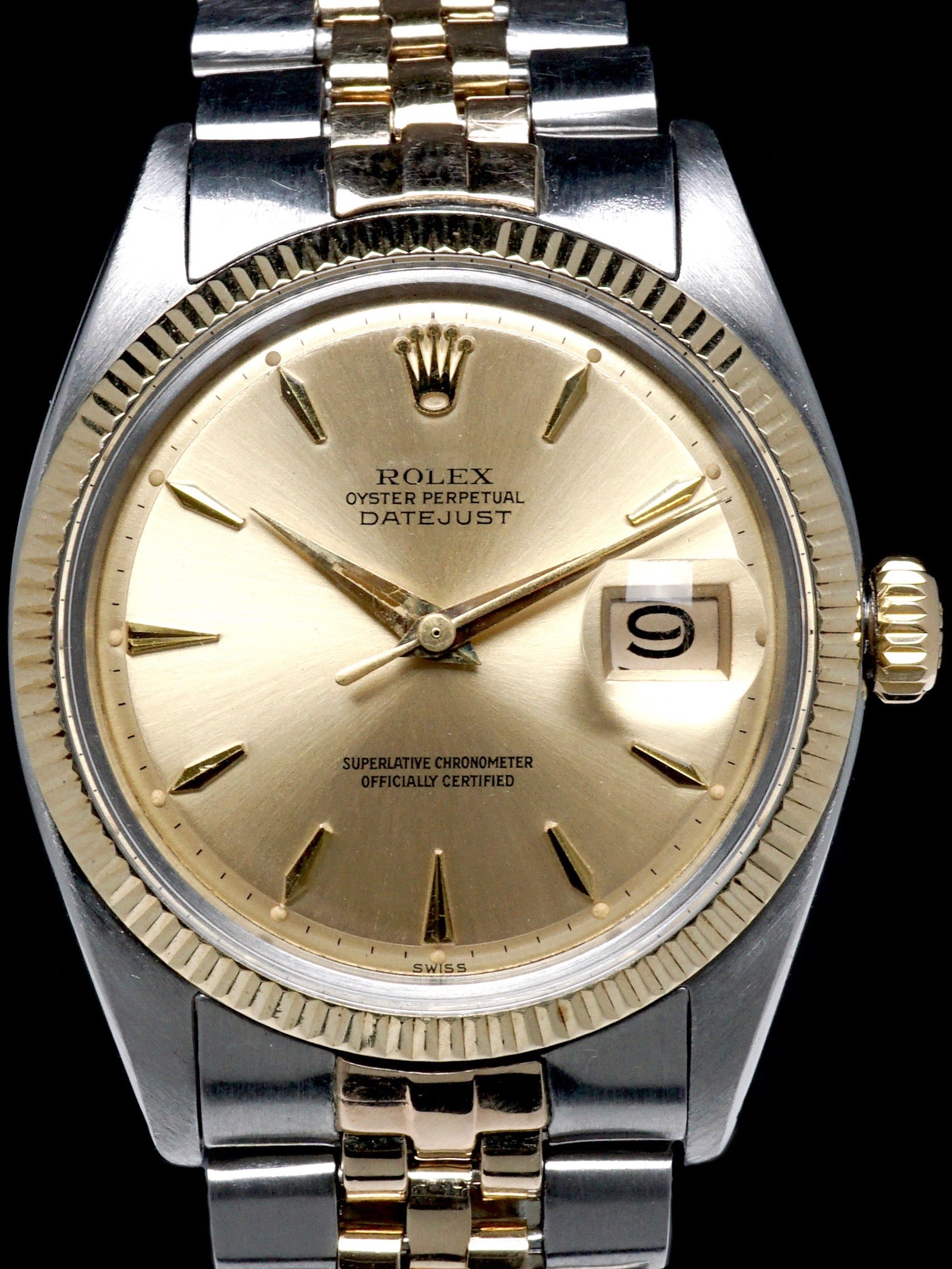 rolex 1601 two tone