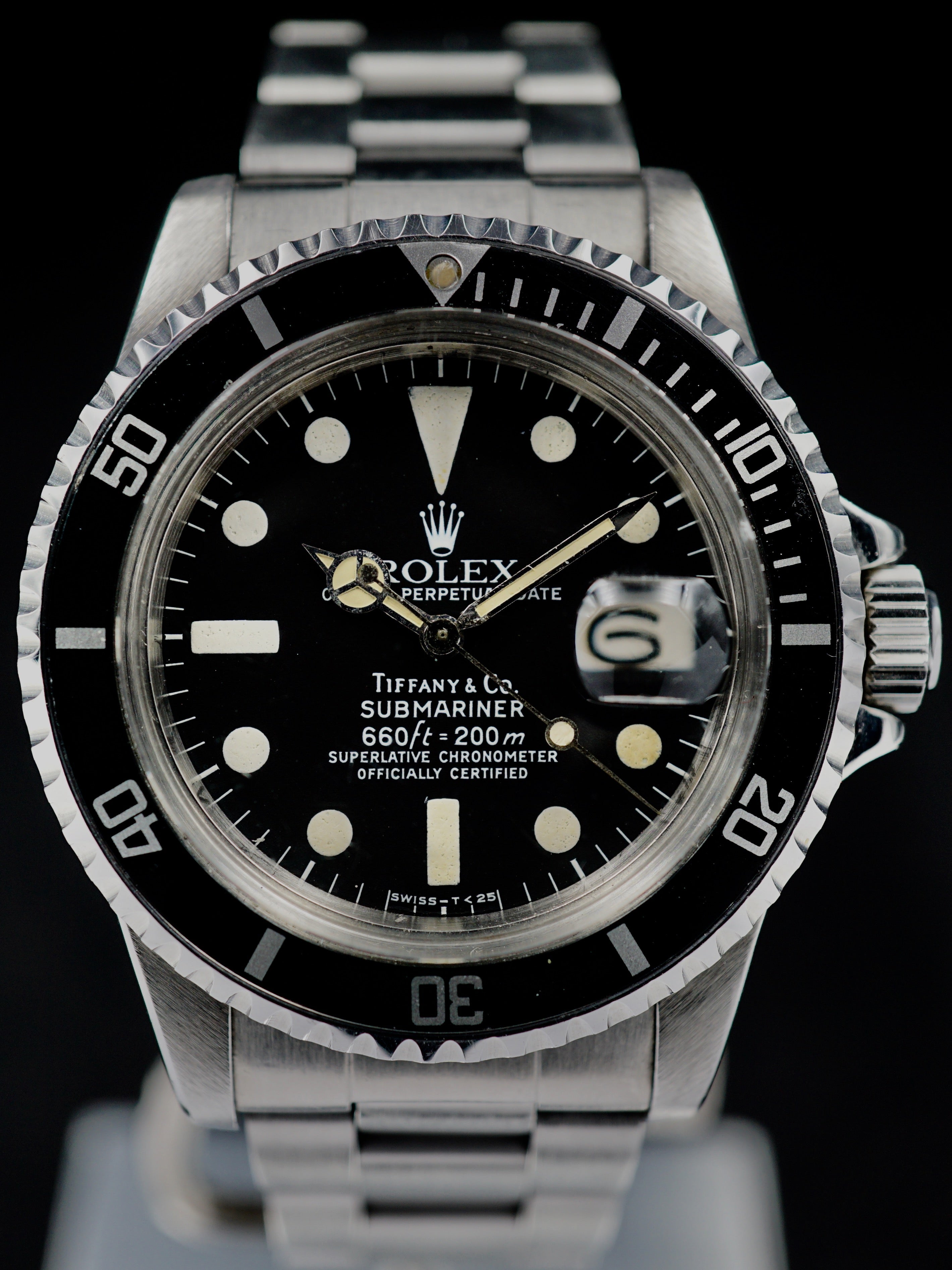 rolex tiffany submariner for sale