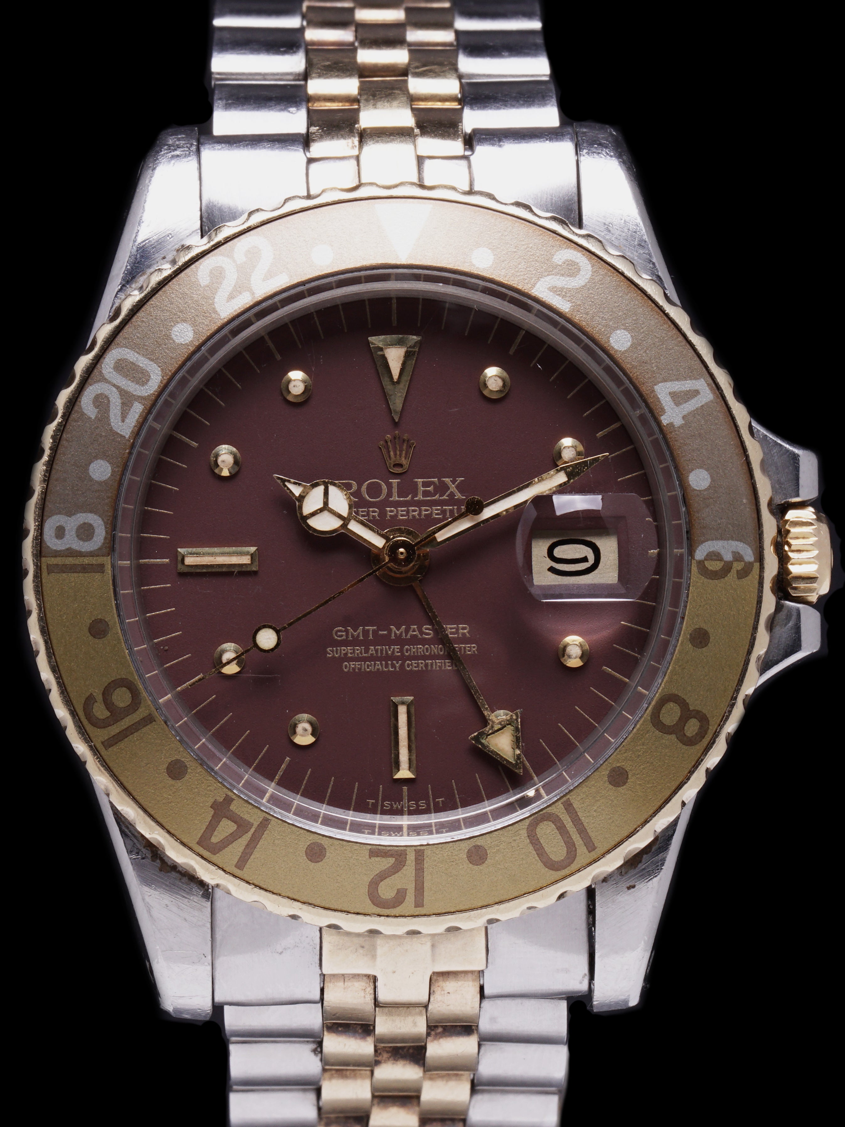 rolex 1675 two tone