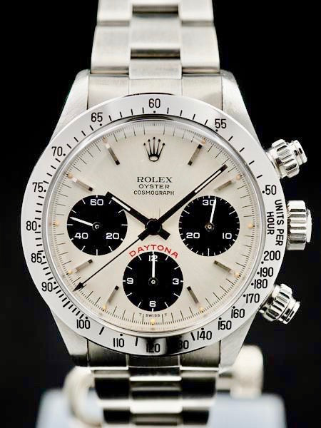 1979 Rolex Daytona 6265 Silver Big Red 