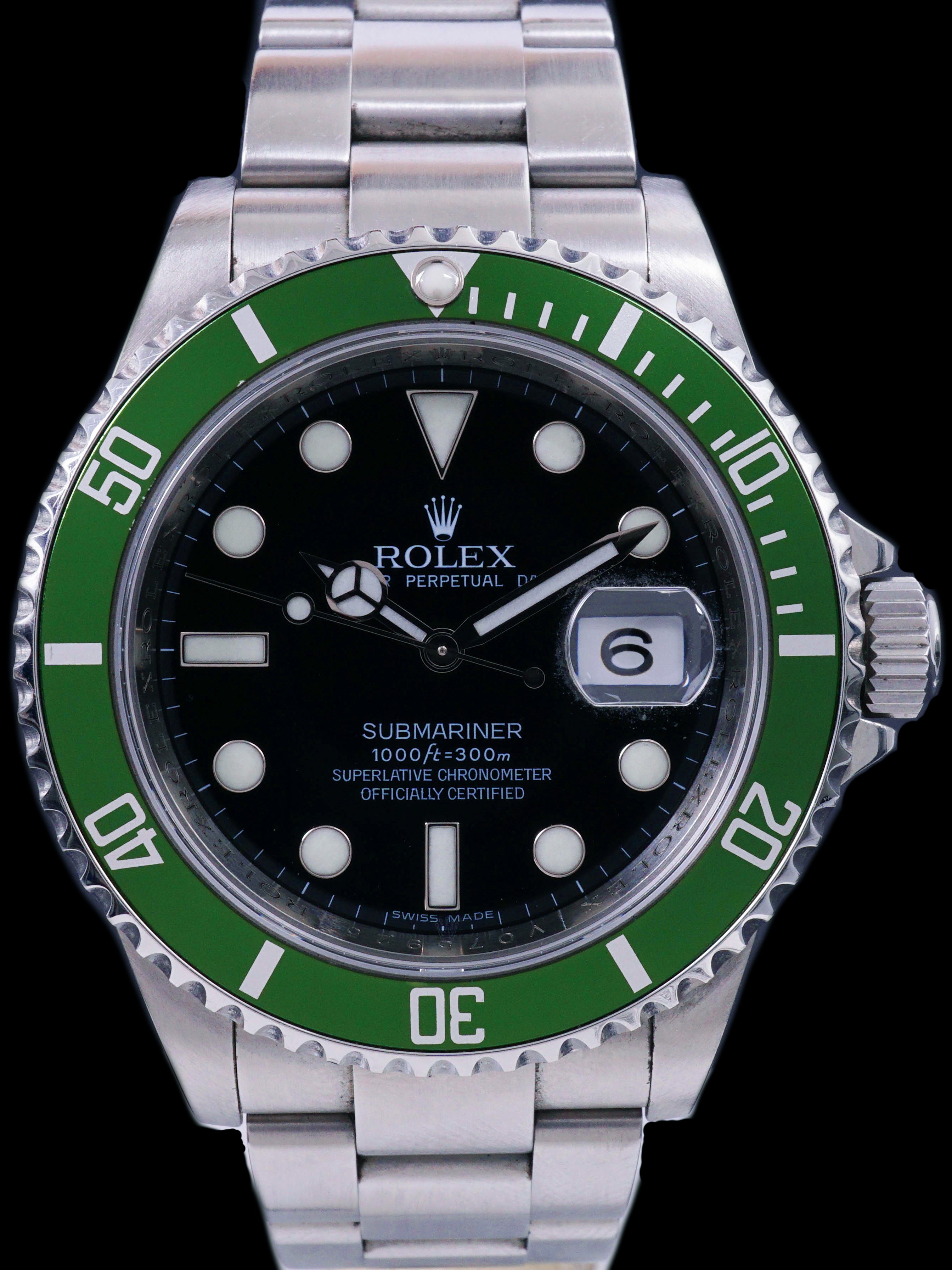 rolex submariner kermit 50th anniversary