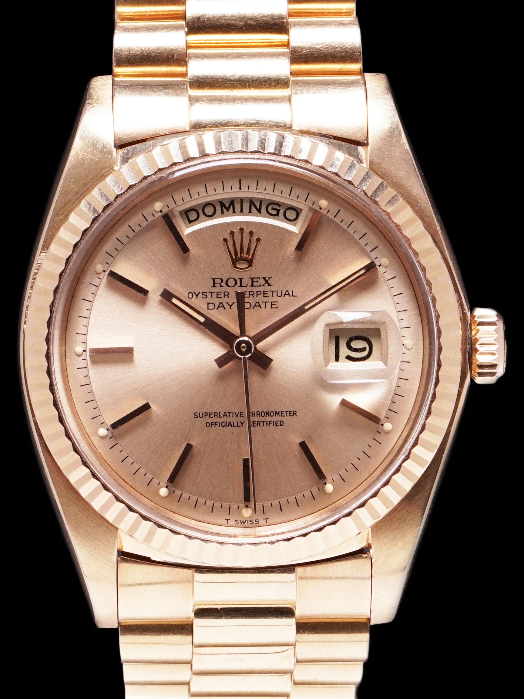 rolex 1803 rose gold