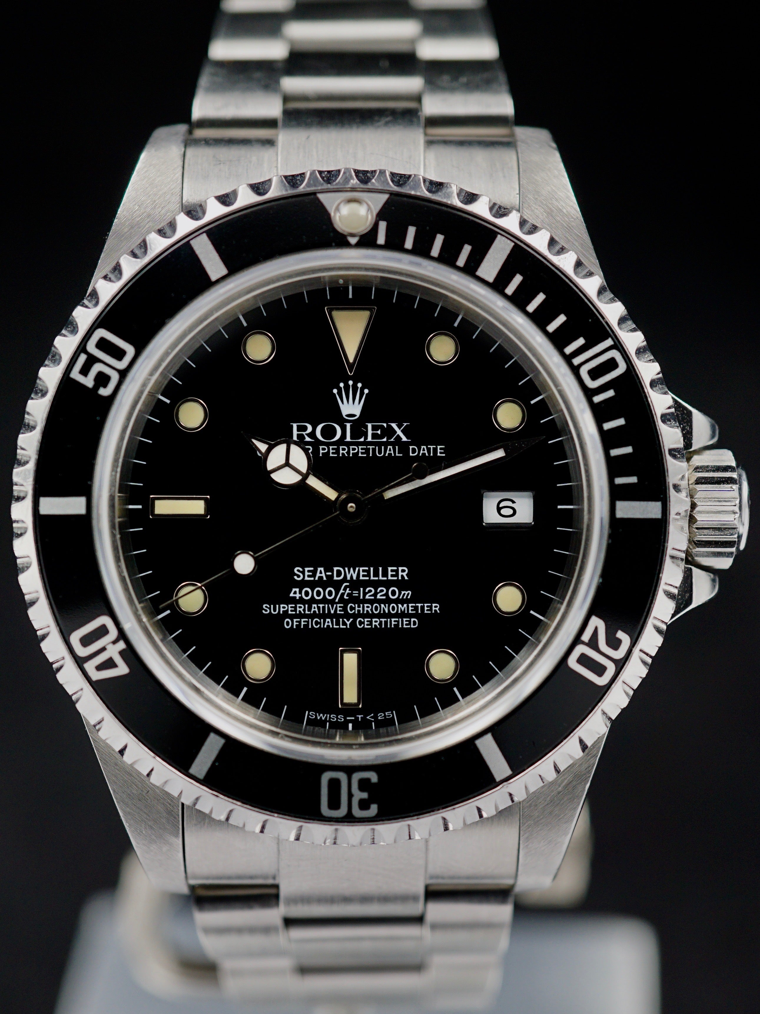 US Navy Seal 1990 Rolex Sea Dweller Ref 