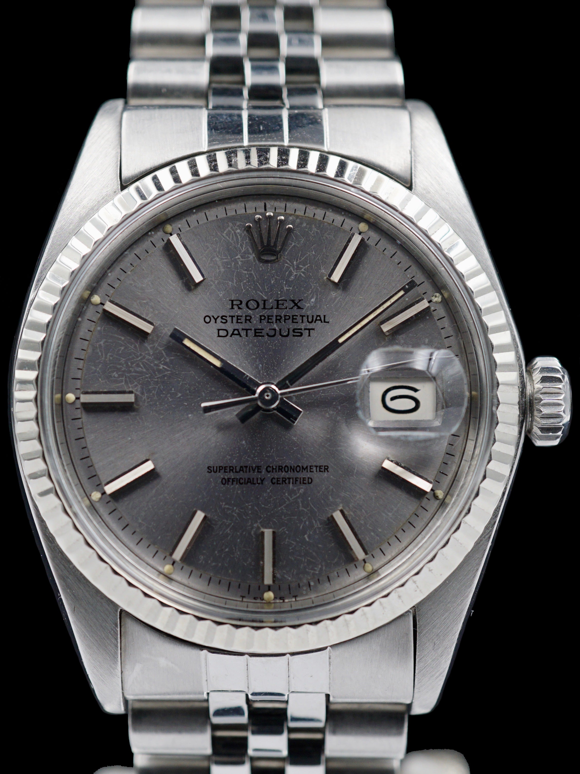 1976 Rolex Datejust (Ref. 1601) Grey Dial