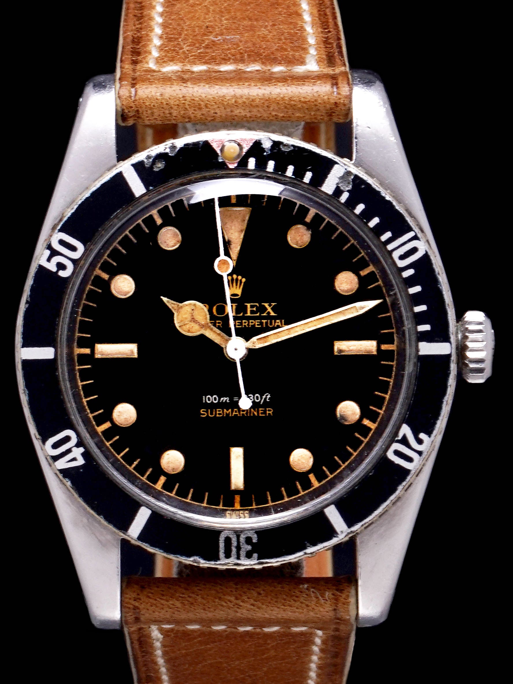Canberra strubehoved Manners 1958 Rolex Submariner (Ref. 5508) "Small Crown"
