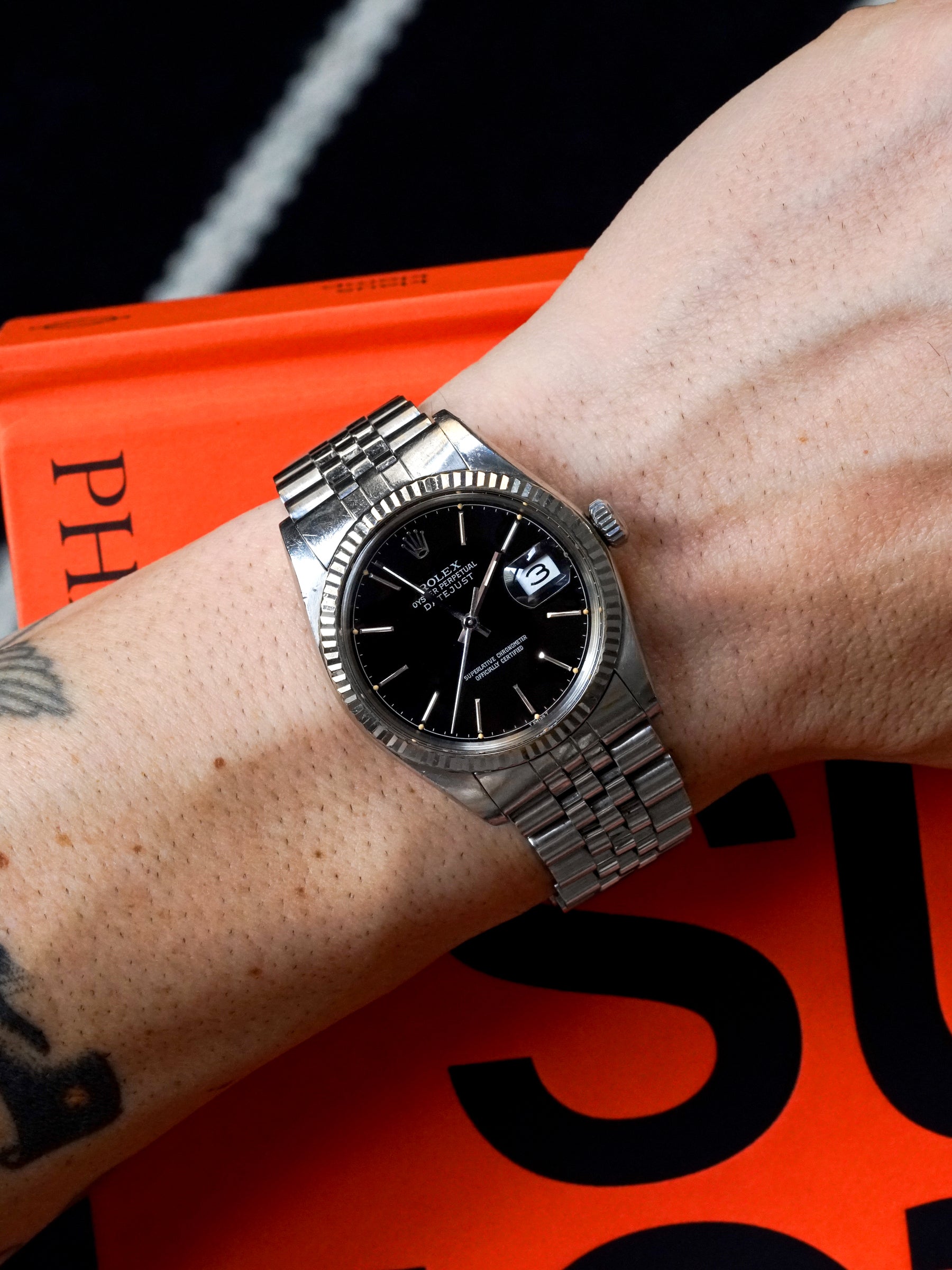 Datejust (Ref. Black Chapter Ring Dial
