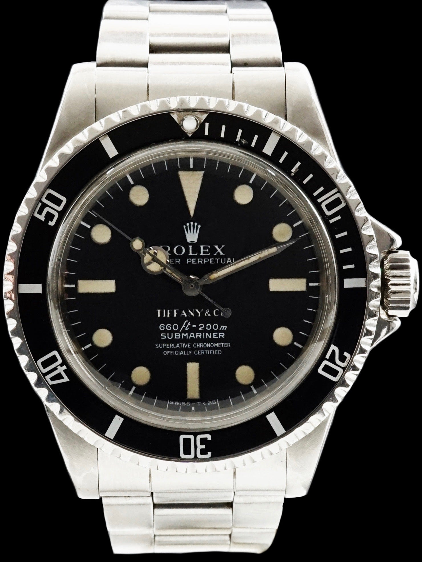 rolex tiffany submariner for sale