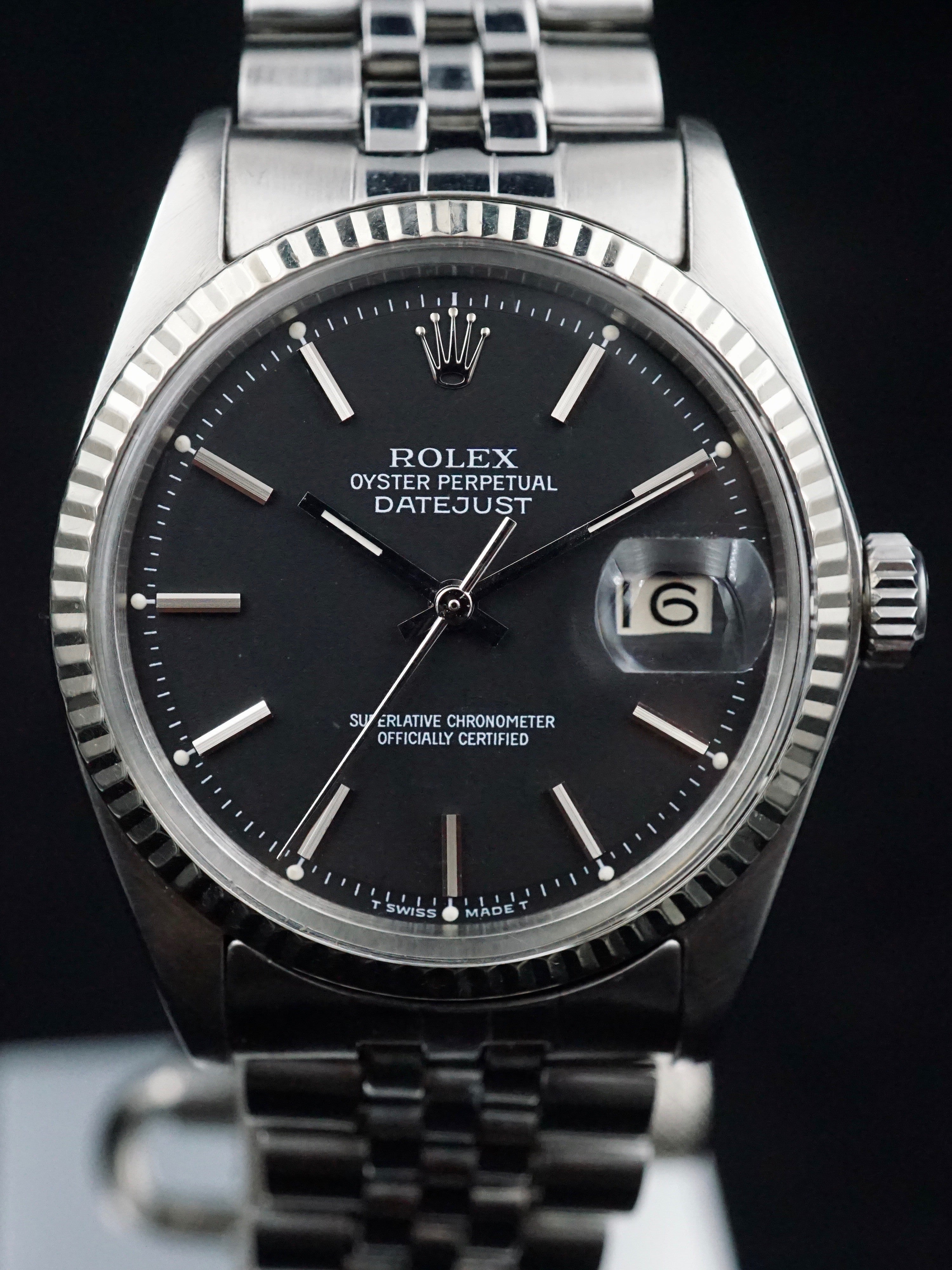 datejust rolex black