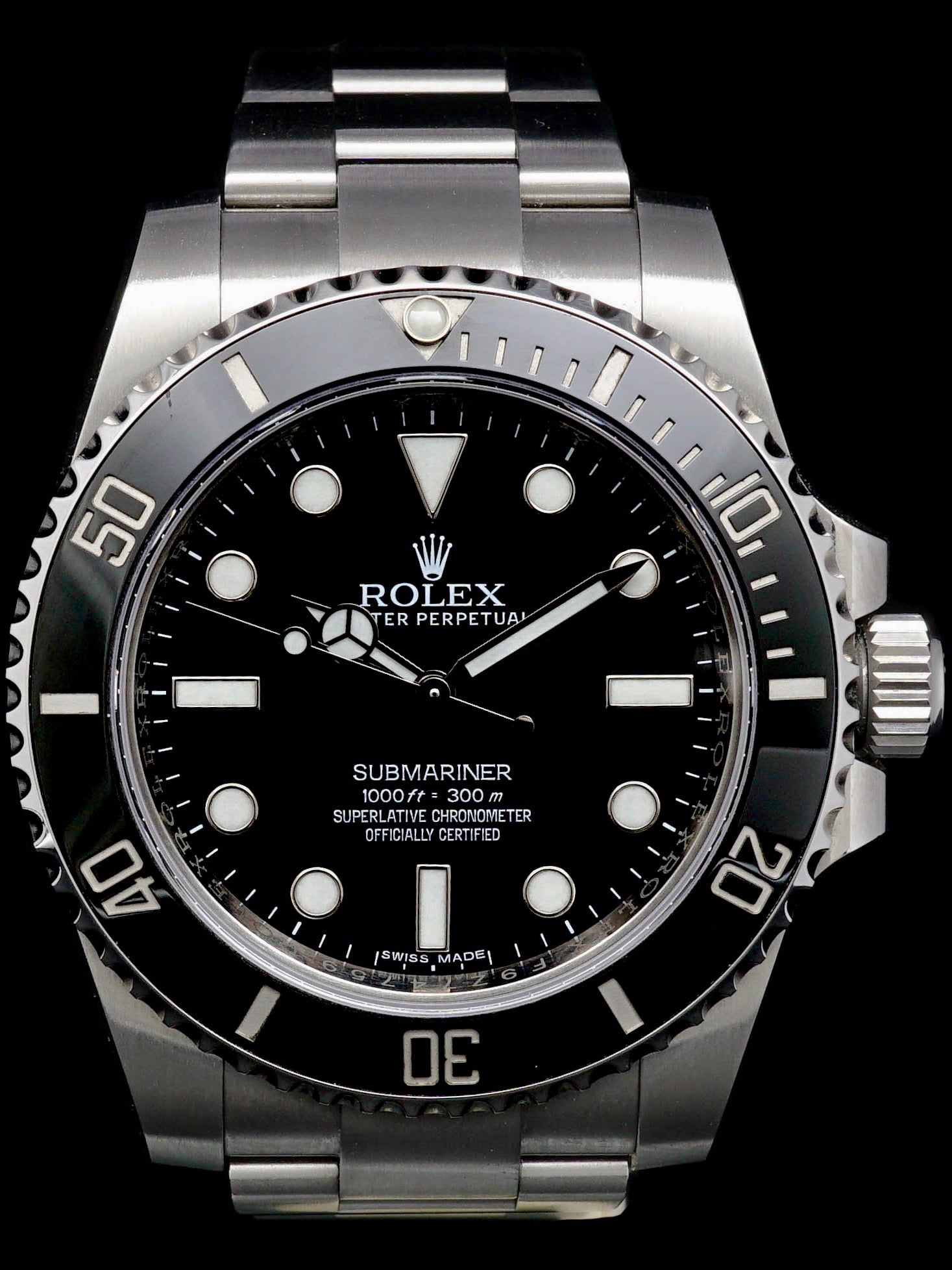 2015 Rolex Submariner (Ref. 114060) w 