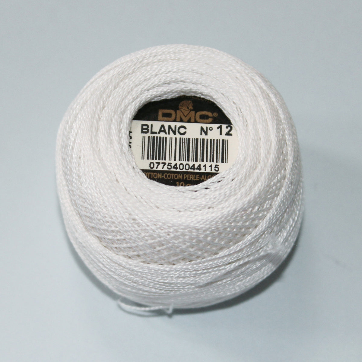 DMC Perle Cotton Balls Size 12 Blanc White 12WHT