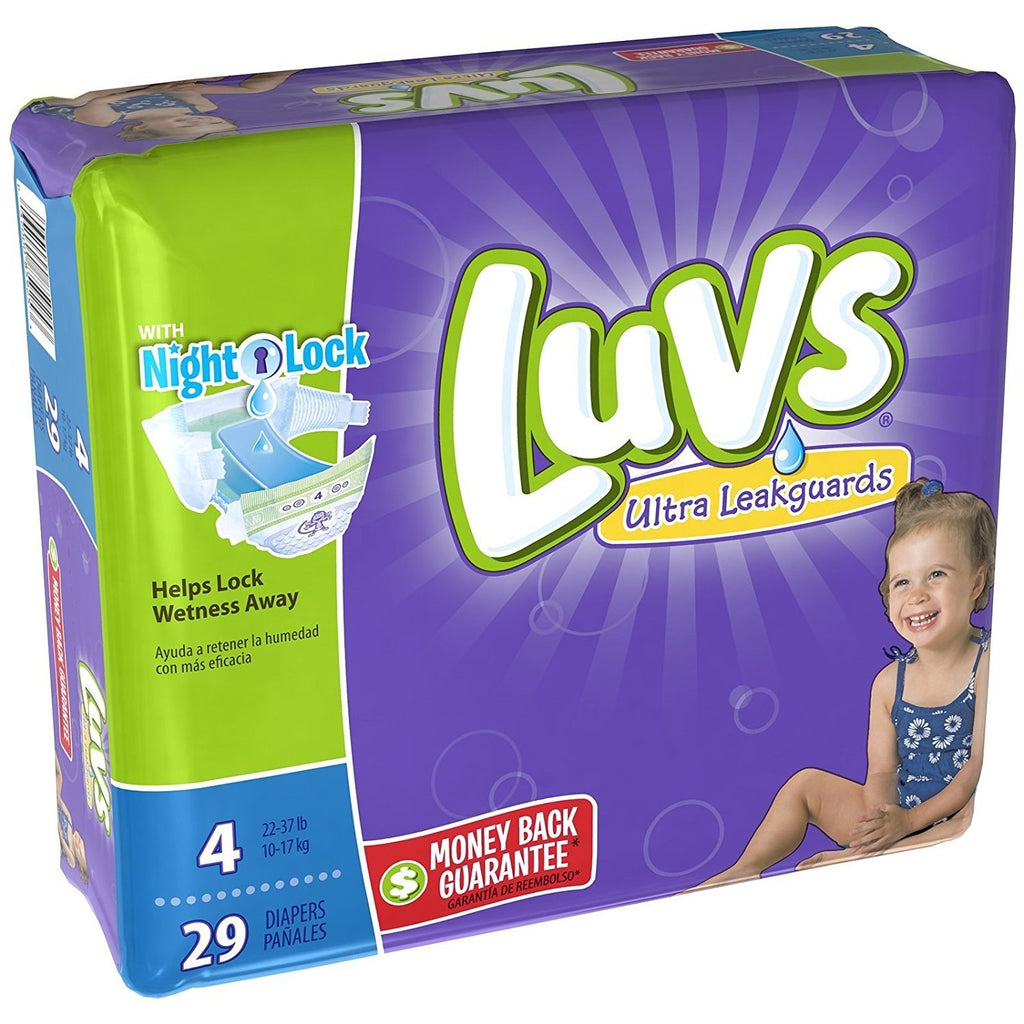 luvs pampers size 4
