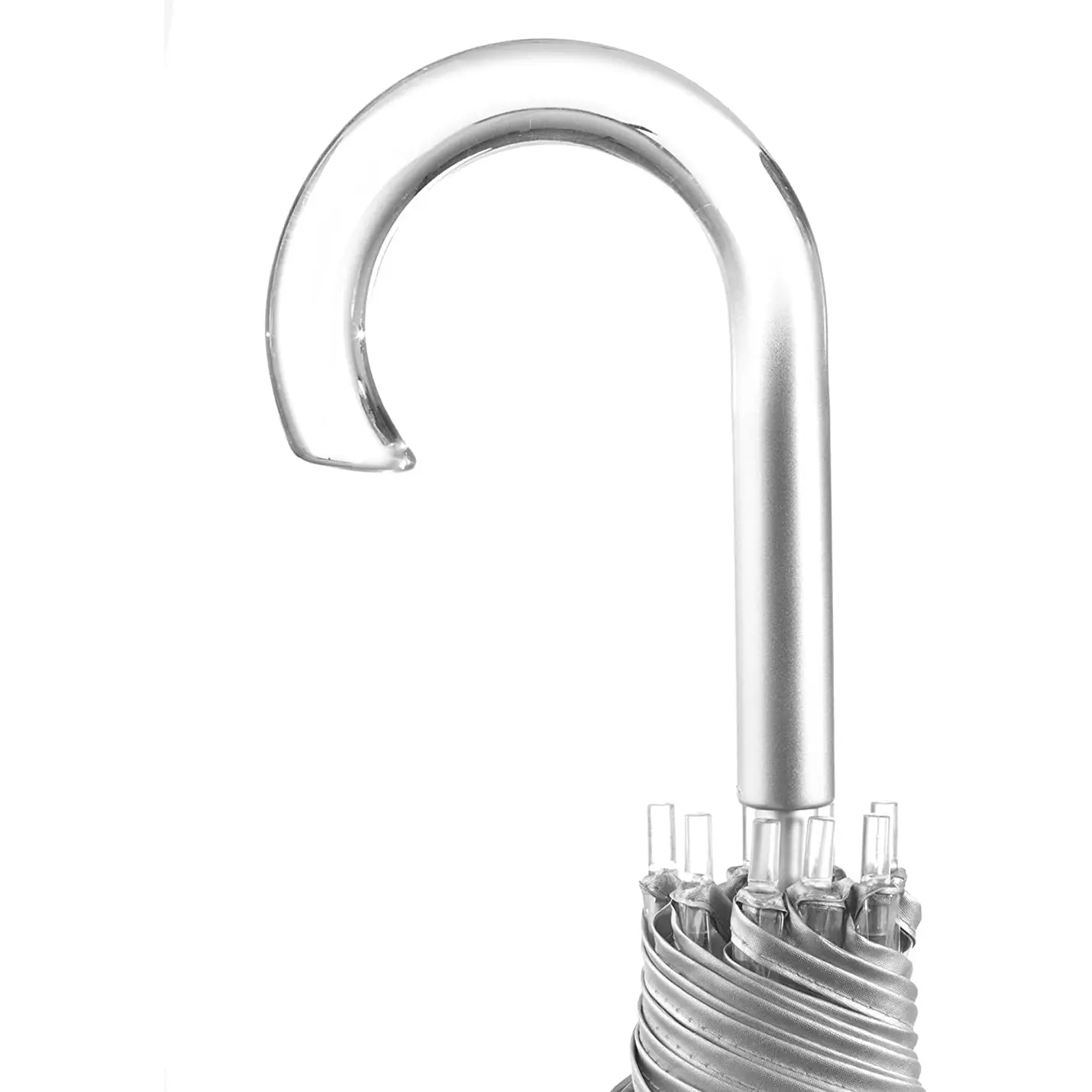 Totes Signature Manual Clear Bubble Umbrella (Primary Dots)