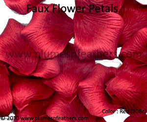 Paper Faux Rose Petals 208c