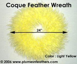 Feather Wreath Coque Saddle '11'