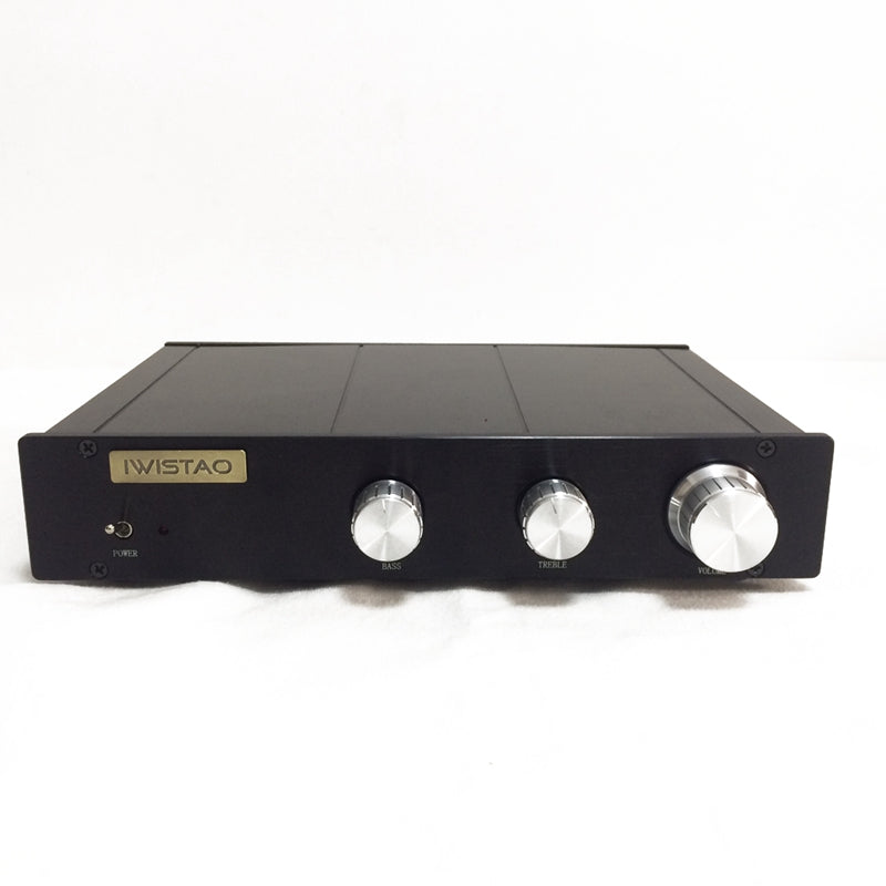 IWISTAO Electronical 2 Way Crossover Preamplifier HIFI Linkwitz-Riley filter 4-Channel Output Crossover-point 2.2K Hz Customized Crossover Point