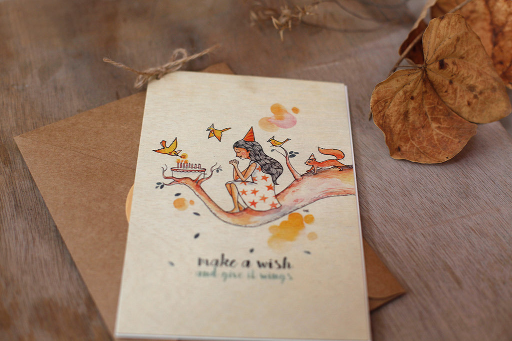 Art of Wishing - Limited Edition Wishing Cards, Greeting Cards - Unposted Letters