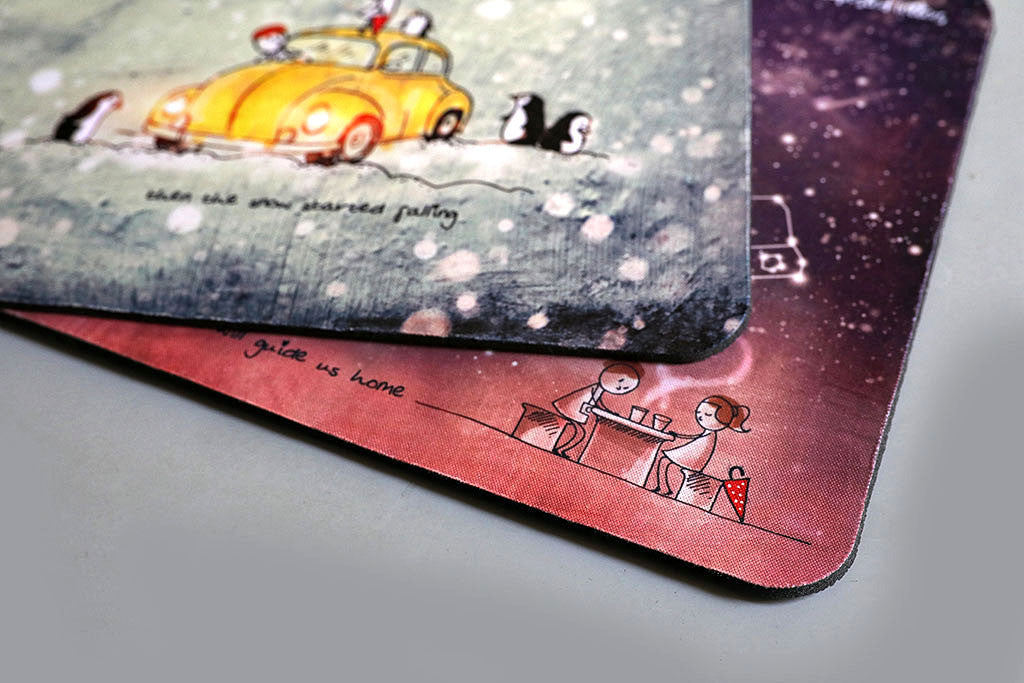 Unposted Letters - Mouse Pad - And all of the stars