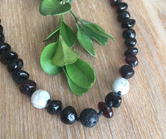 Healing Hazel Aroma-Amber Necklace