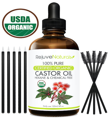 Organic Castor Oil, 4oz