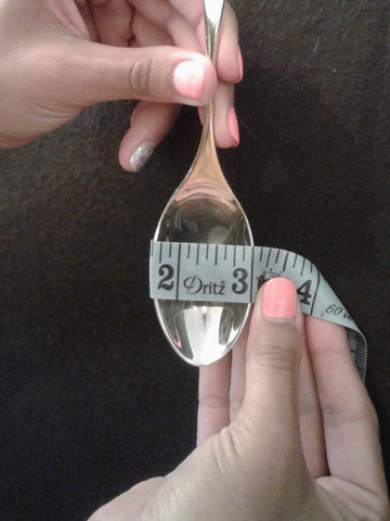 Spoon Bowl Width Measuring Technique