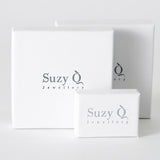 Packaging for Suzy Q Designs Hexagonal Silver Charm Necklace