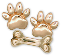 Dog Bone And Paw Jewelry