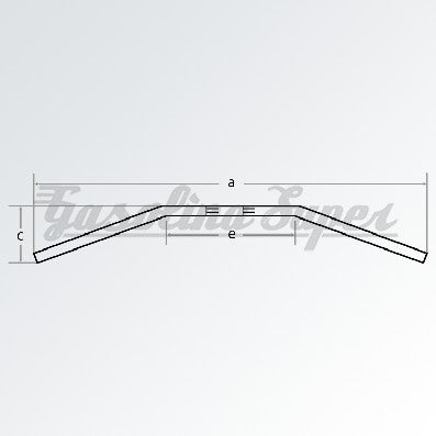 Dimensões Drag Bars