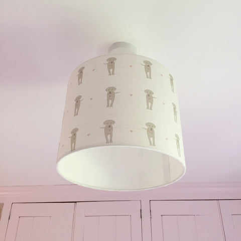 Drum Lampshade by Lolly & Boo in Puppy Love