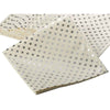 Beige Metallic Silver Polka Dots Napkins