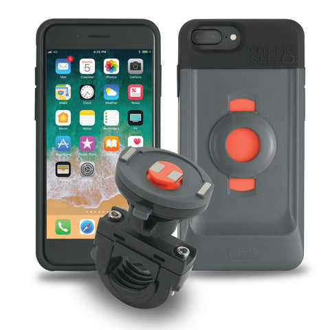 Tigra FitClic Neo Motorcycle Kit for iPhone 6+/6s+/7+/8+