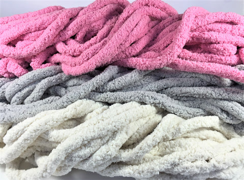 becozi extreme knitting super chunky yarn chenille