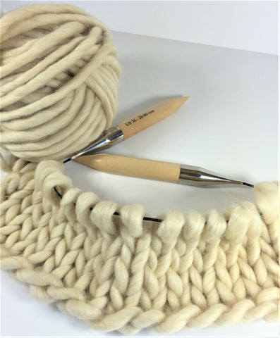 becozi skinny merino wool yarn extreme knitting giant stitch