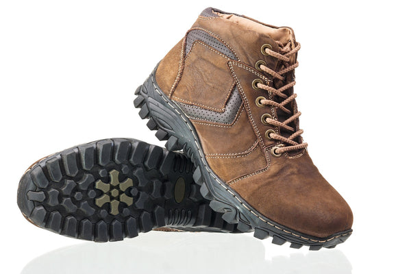 ankle high steel toe boots