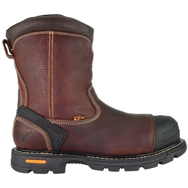 side zip composite toe work boots