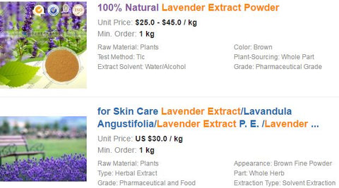Best natural skin care does not use powdered plant extracts