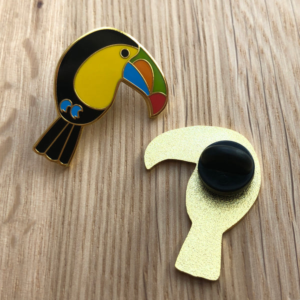 Toucan Bird Lapel Pin Badge X2AJTP198 
